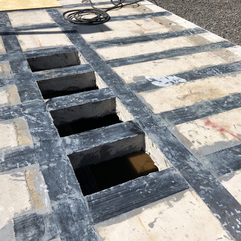 Concrete Slab Reinforcement using FRP